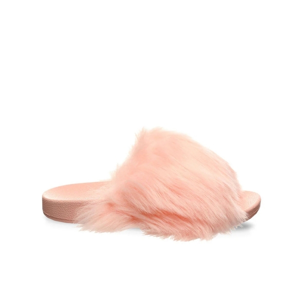 Bearpaw Lucinda Faux Fur Slides - Picture 1 of 5